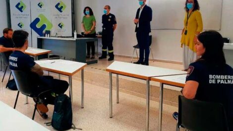 Futuros bomberos de Palma comienzan su curso de formación