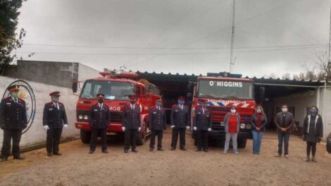 Bomberos Voluntarios de O´Higgins cumplieron 25 años