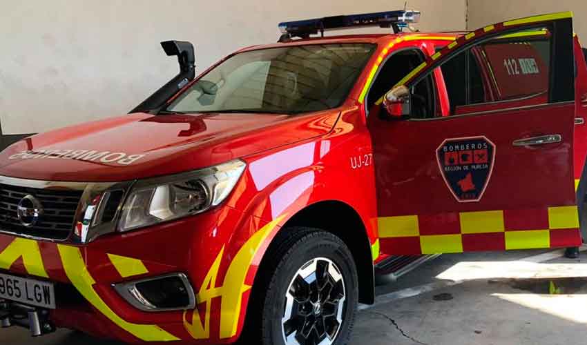 Nuevo vehículo para los bomberos de Los Alcázares