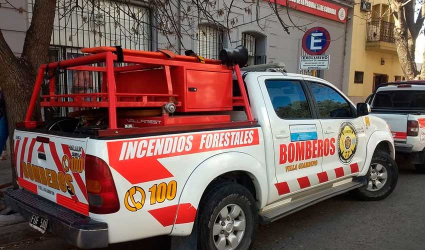 Bomberos de Alejandro Giardino adquirió un Kit Forestal