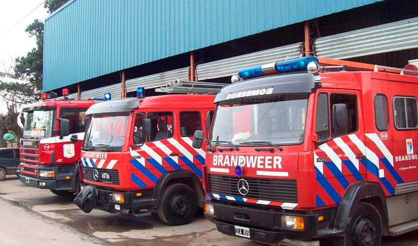 Contagio de COVID entre los bomberos de Del Viso