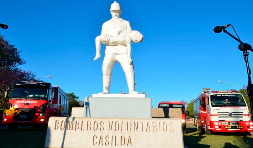 Monumento al Bombero Voluntario de Casilda