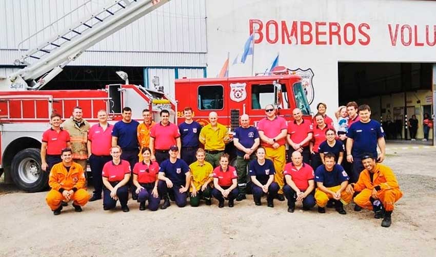 30º aniversario de los Bomberos Voluntarios de General Ramírez