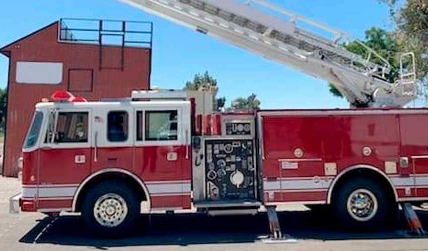 Bomberos de Lincoln adquirió nuevo equipamiento y escalera mecánica