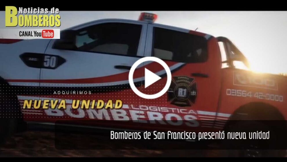 Bomberos de San Francisco presentó nueva unidad