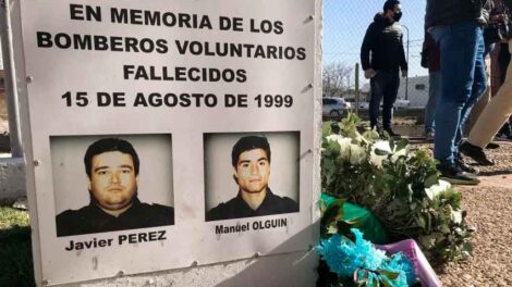 Homenajearon a los bomberos caídos en la tragedia piquense