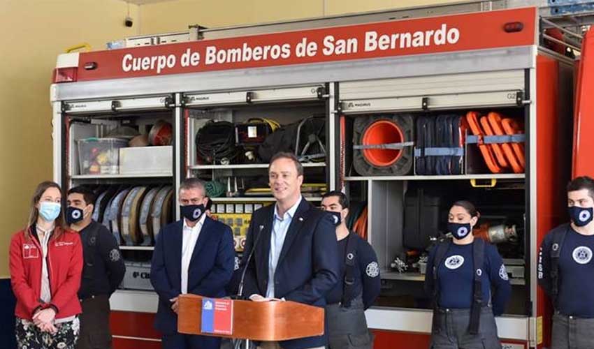 Entregan terreno para trasladar Cuartel de Bomberos afectado por robos