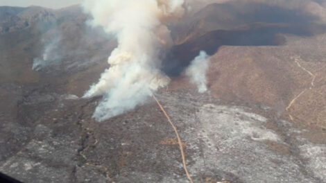 Incendios en Córdoba: Estado de Incendios en Punilla