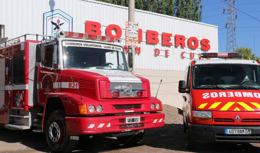 Bomberos Voluntarios de Lujan de Cuyo celebraron su 52° aniversario