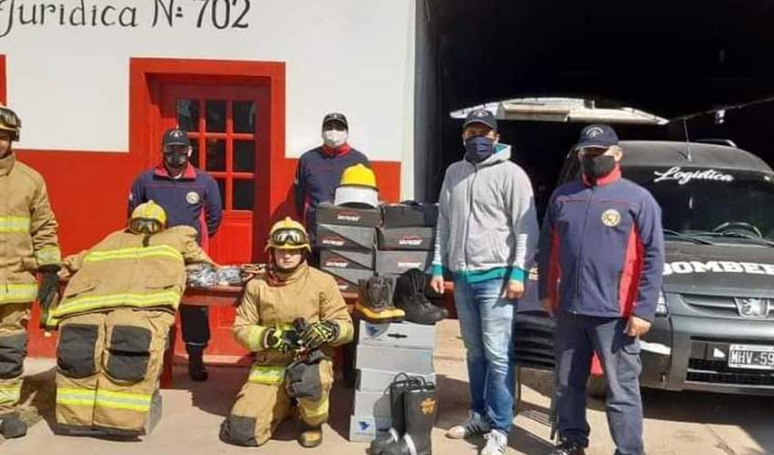 Bomberos Voluntarios de Recreo con nuevo equipamiento