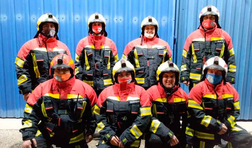 Nuevos equipos de protección para Bomberos Voluntarios de Arroyo Cabral 