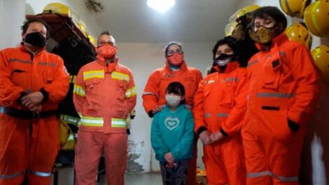 Una familia de bomberos con vocación de servicio