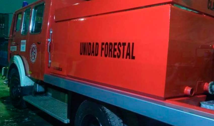 Nuevo carrozado para la Unidad Forestal de Bomberos