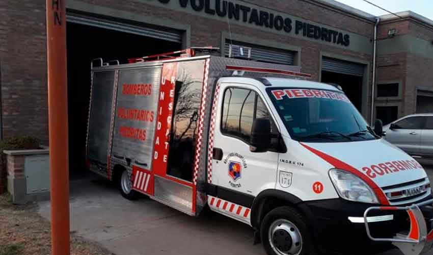 Bomberos Voluntarios de Piedritas cumplieron 33 años de vida