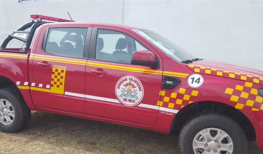 Bomberos Voluntarios Del Valle incorpora nueva unidad