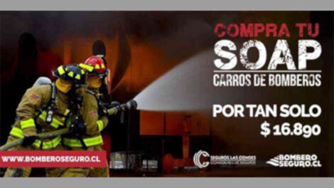 Bomberos de Chile firma convenio adquisición de SOAP para carros