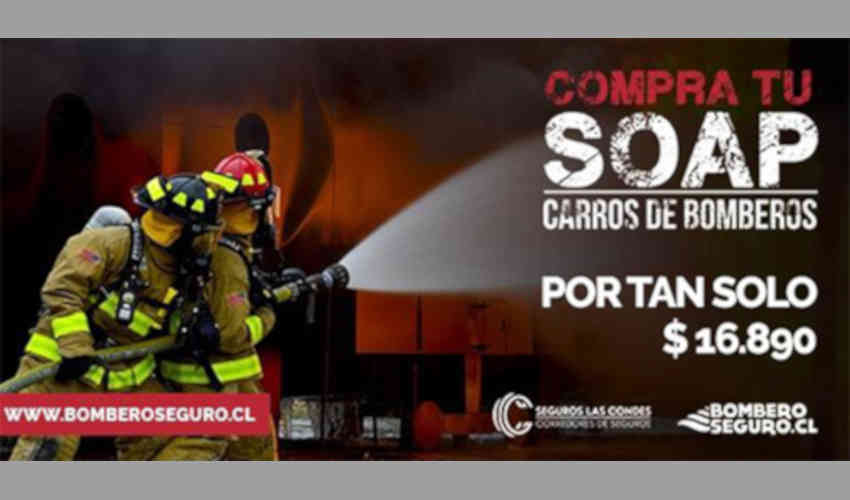 Bomberos de Chile firma convenio adquisición de SOAP para carros