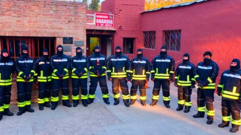 Bomberos de La Cumbre con nuevos equipos de protección personal