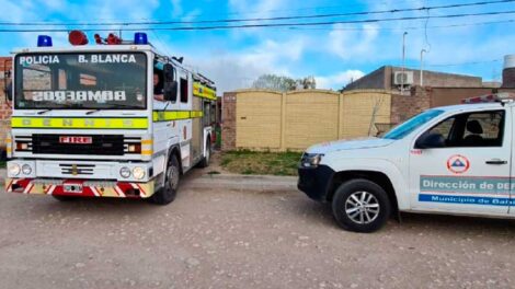 Atacan a piedrazos a Bomberos y personal de Defensa Civil