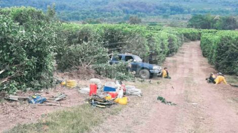 Una unidad de Bomberos de Santa Ana sufrieron un accidente