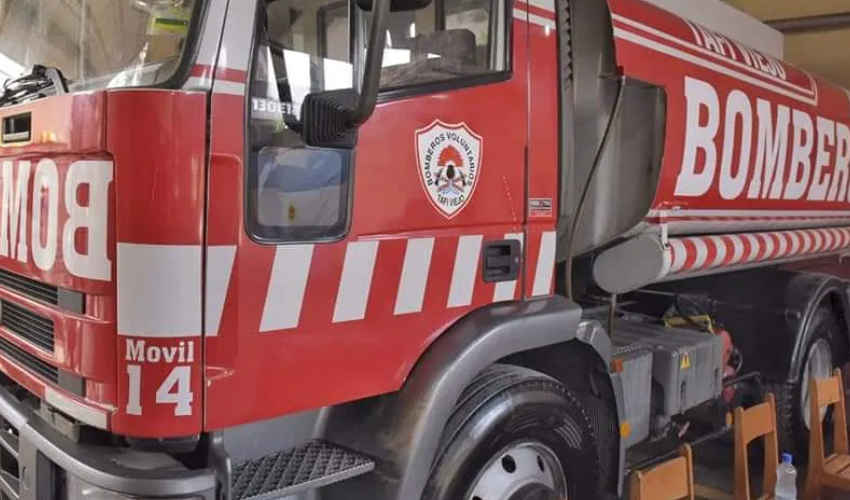 Donan un Camión Cisterna a los Bomberos de Tafí Viejo