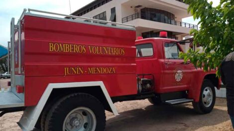 Bomberos Voluntarios de Junín ya cuentan con un autobomba