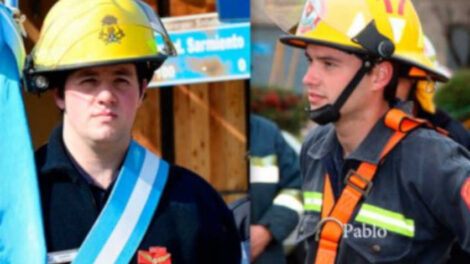 Dos bomberos voluntarios de Urdinarrain salvaron la vida de un bebé 