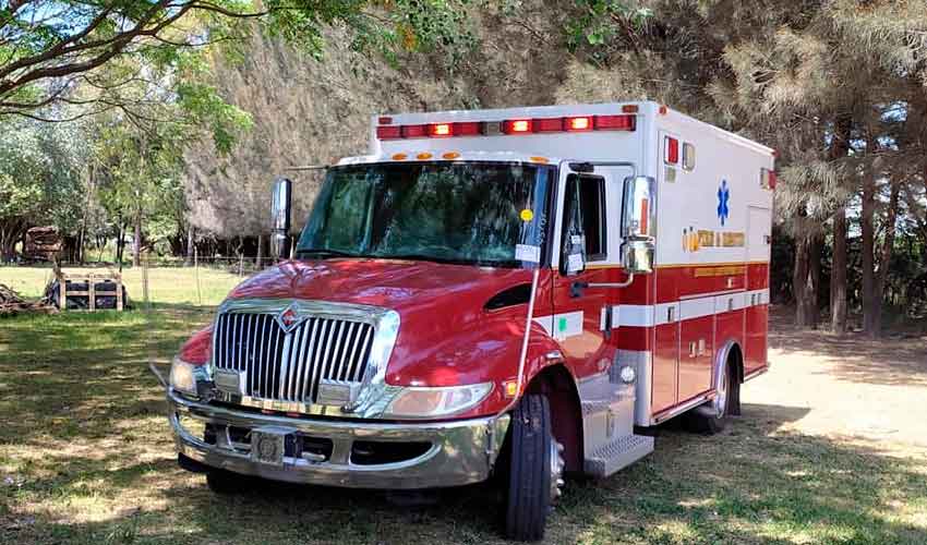 Bomberos Voluntarios de Carlos Pellegrini con nueva unidad