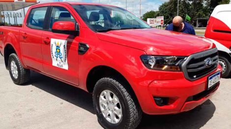 Bomberos Voluntarios de Rojas adquirió camioneta