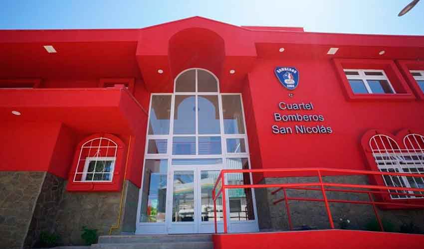 Inauguran nuevo cuartel de Bomberos de San Nicolás
