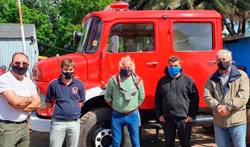 Recuperación de Unidad de Bomberos de Charlone