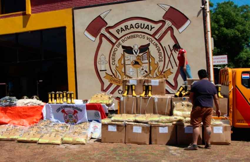 Nuevos equipos para los Bomberos adquiridos con colecta anual