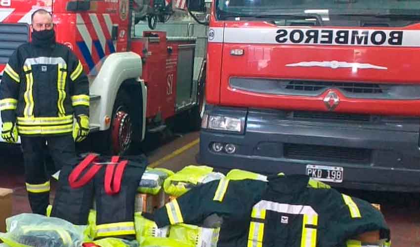 Bomberos Voluntarios de San Isidro con nuevos equipos