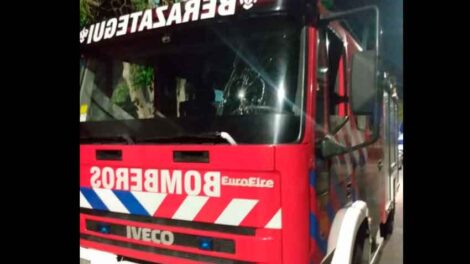 Agreden dotación de Bomberos Voluntarios de Berazategui