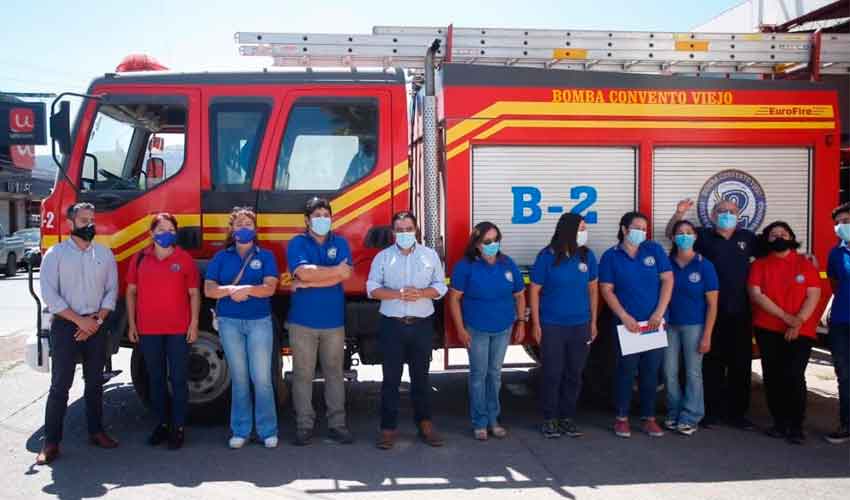 Entregan terreno para la instalación de nuevo cuartel de Bomberos