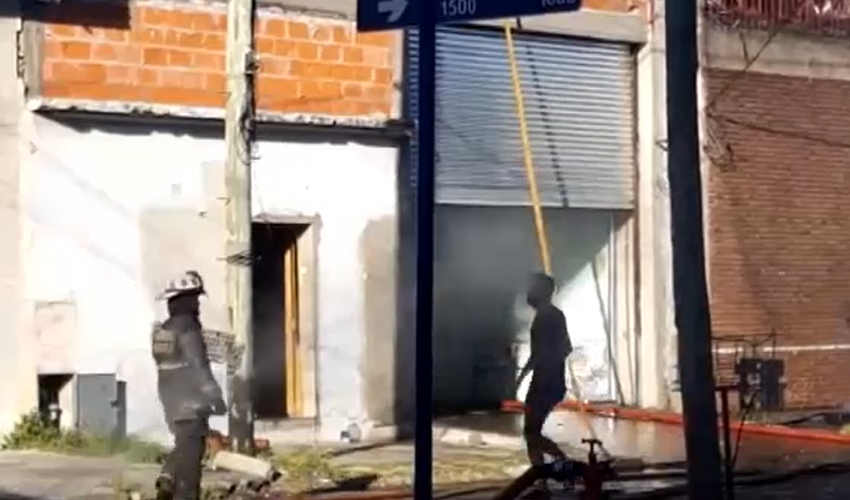 Explosión e incendio en una aceitera