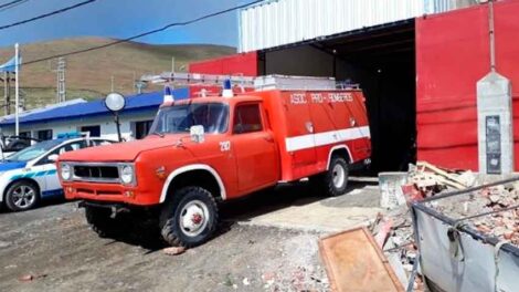 Vecinos piden por su cuartel de bomberos