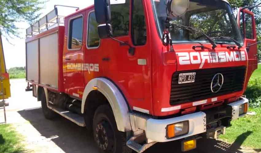 Bomberos Voluntarios de Los Juríes adquirió una autobomba