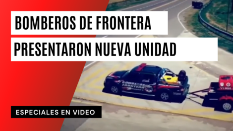 Bomberos de Frontera presentaron nueva unidad