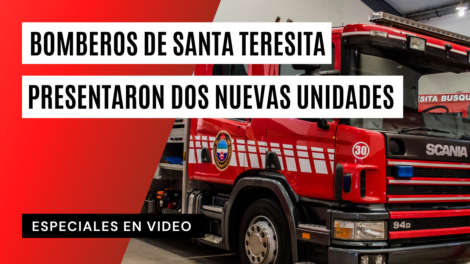 Bomberos de Santa Teresita presentaron dos nuevas unidades