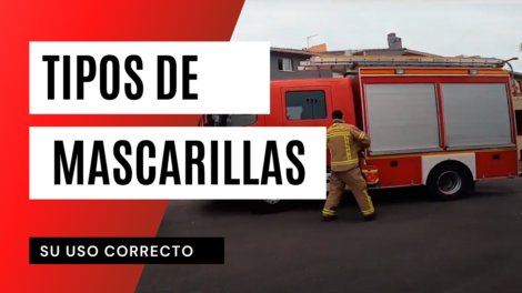 (Video) Tipos de mascarillas y su uso correcto - Bomberos de Cáceres