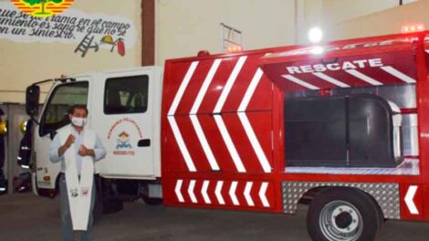 Nueva Unidad de Rescate de los Bomberos Voluntarios de Mercedes