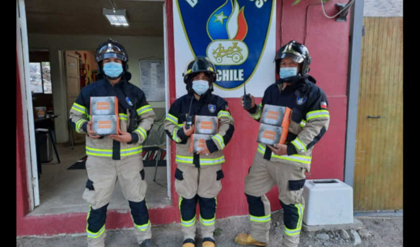 Brigada de Bomberos de Pedregal recibe donativo