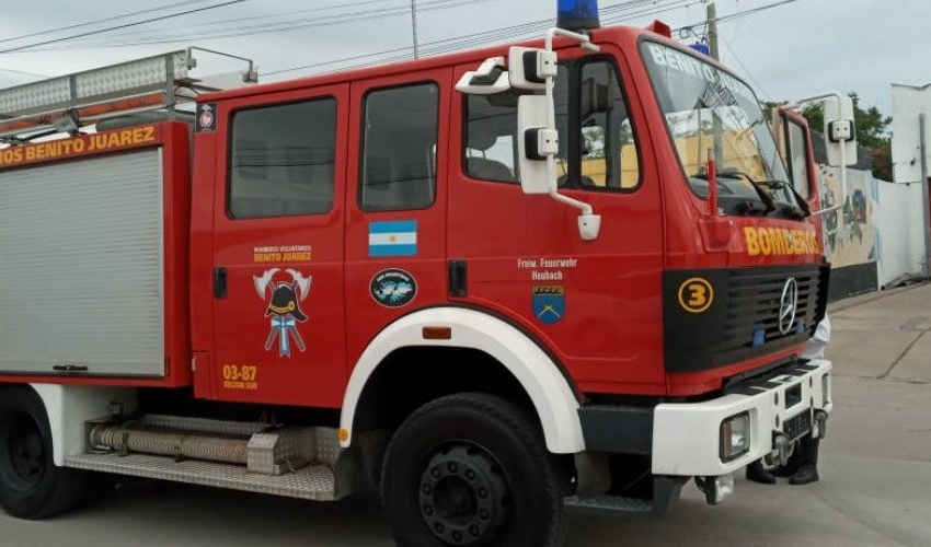 Bomberos de Benito Juárez presentó su nuevo Camión Autobomba