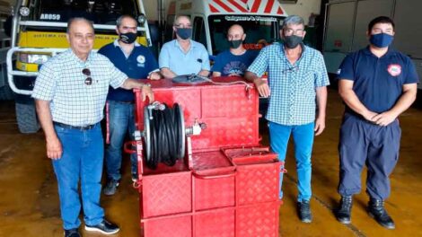 Bomberos de Choele Choel adquirió nuevo equipo forestal