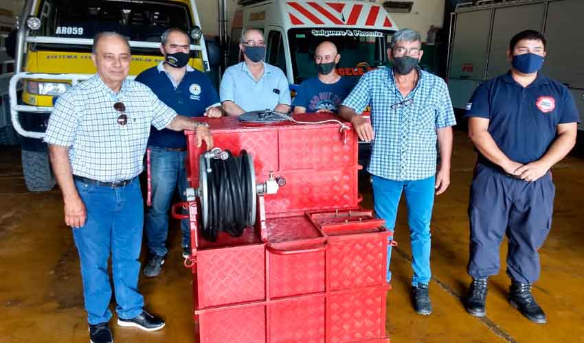 Bomberos de Choele Choel adquirió nuevo equipo forestal