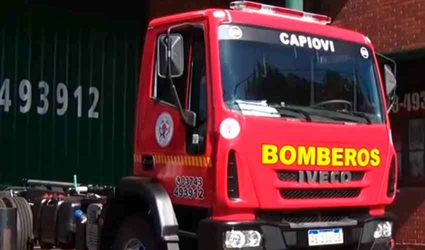 Bomberos Voluntarios de Capiovi adquirieron camión 0 KM