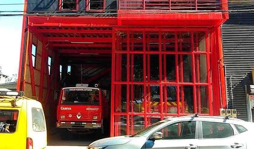 Segunda Compañía de Bomberos de Paillaco cuenta con nuevas dependencias