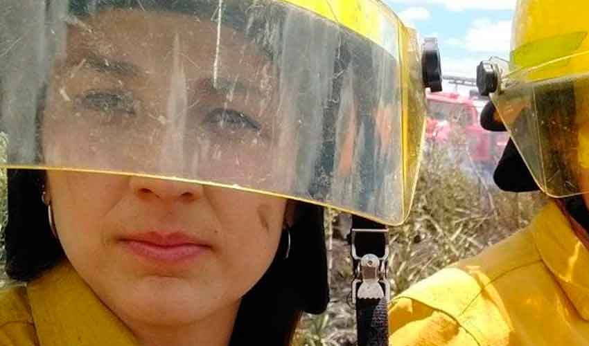Una bombero de Larroque salvó la vida de un compañero bombero