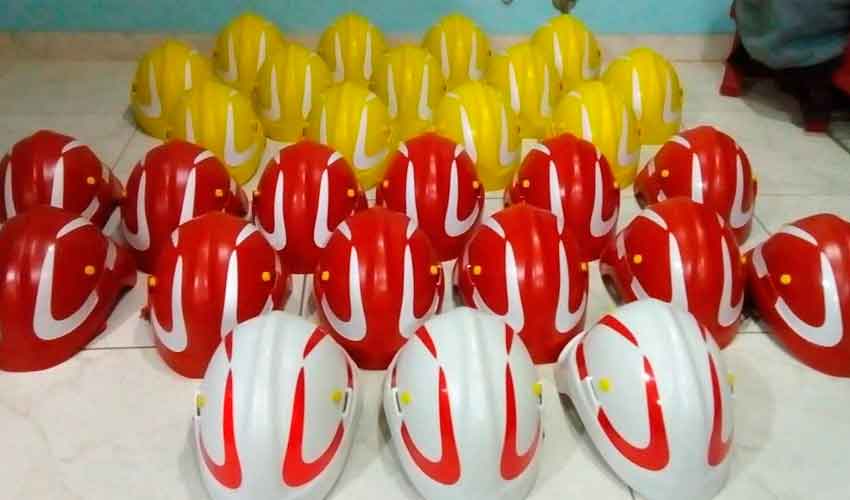 Nuevos Cascos para Bomberos Voluntarios de Rufino